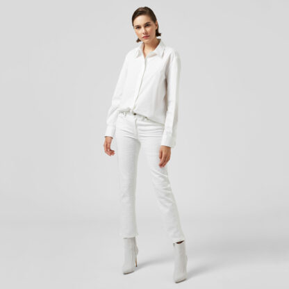 Dondup- biała elegancja koszula