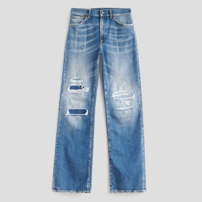 Dondup jeansy z szerokimi nogawkami