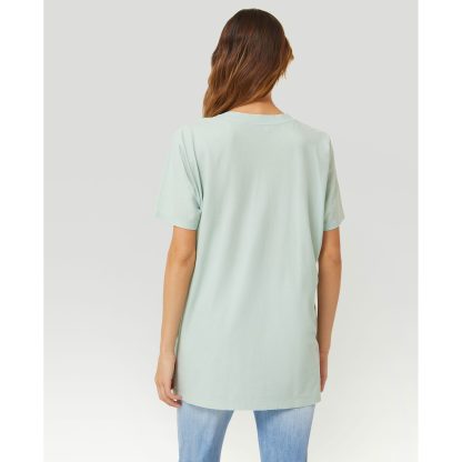 Dondup - miętowy t-shirt oversize