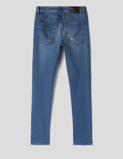 Dondup - dopasowane klasyczne jeansy skinny
