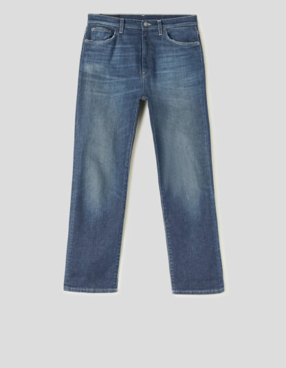 Dondup - proste jeansy z wysokim stanem