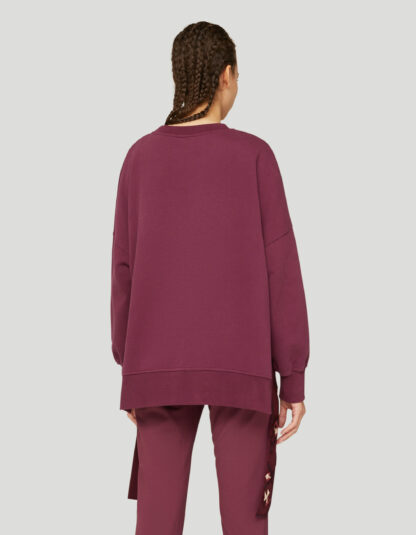 Dondup – asymetryczna fioletowa bluza