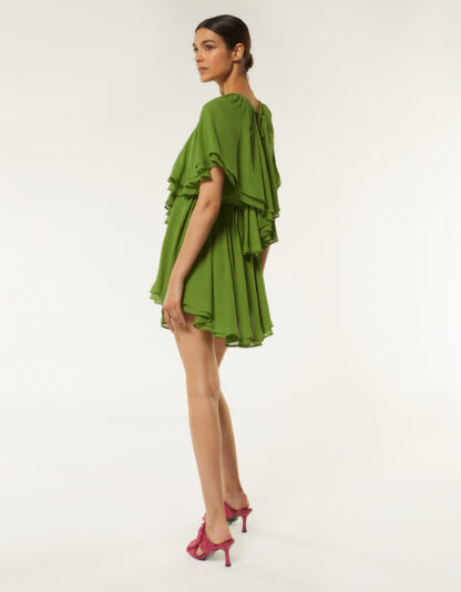 Dondup - zielona sukienka mini