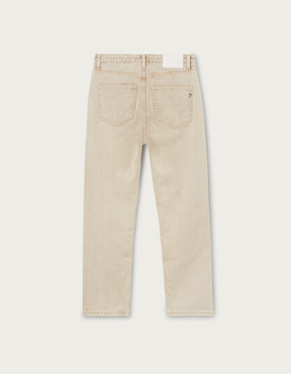 Dondup - beżowe spodnie jeansowe