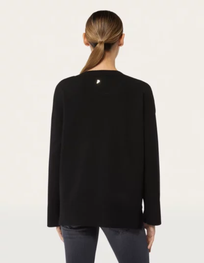 Dondup - czarny sweter oversize