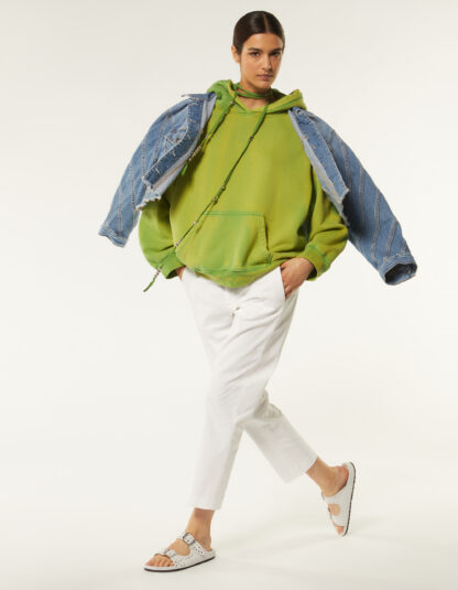 Dondup - zielona bluza z kapturem
