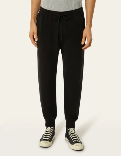 Dondup - czarne spodnie dresowe z kieszeniami