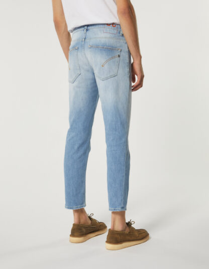 Dondup - jasne jeansy ze zwężaną nogawką