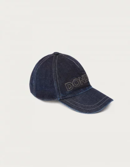 Dondup - jeansowa czapka z daszkiem