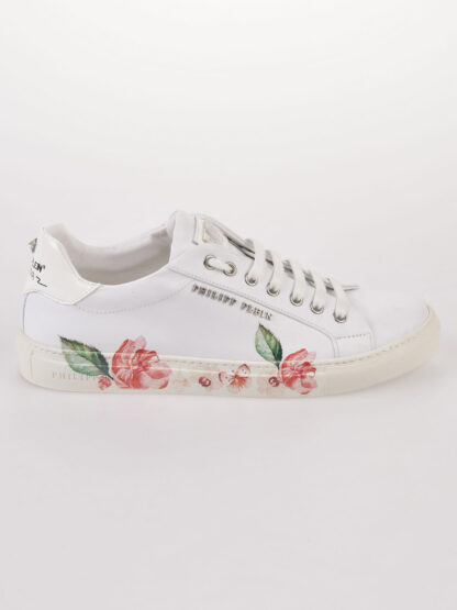 Philipp Plein - sneakersy w kwiaty