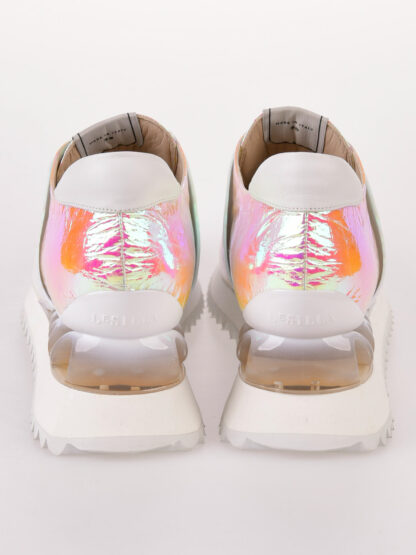 Le Silla – różowe sneakersy z połyskiem