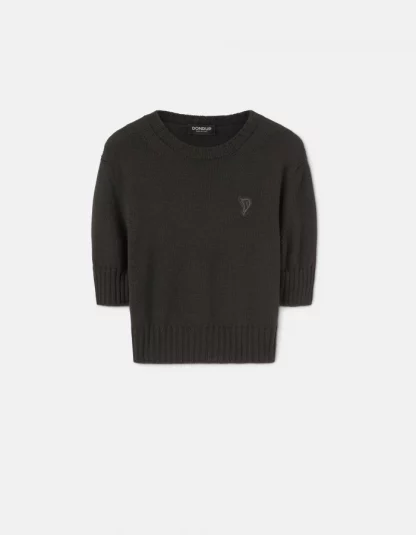 Dondup - czarny wełniany sweter