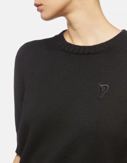Dondup - czarny wełniany sweter