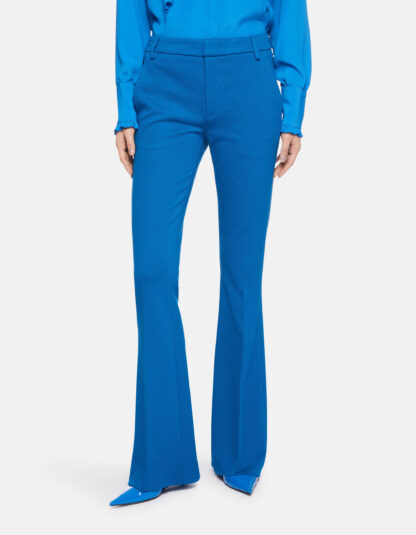 Dondup - niebieskie spodnie typu bootcut