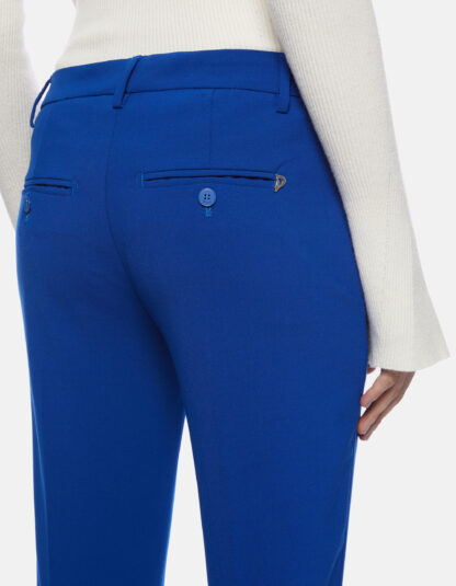 Dondup - niebieskie spodnie slim-fit