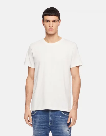 Dondup - biały t-shirt męski