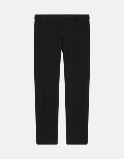 Dondup - czarne dopasowane spodnie męskie
