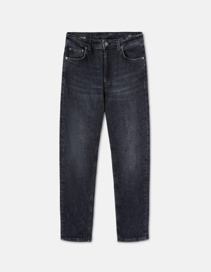 Dondup - czarne regularne jeansy