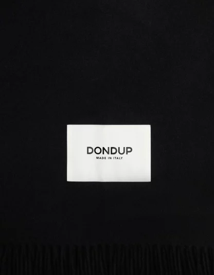 Dondup - czarny wełniany szal