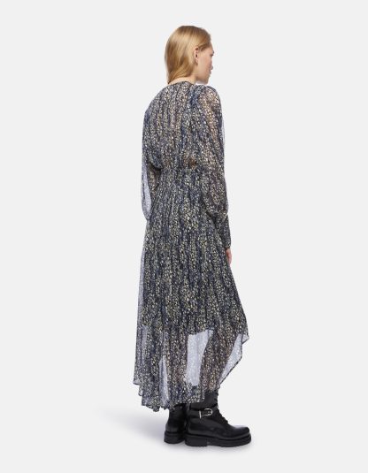 Dondup - długa asymetryczna sukienka