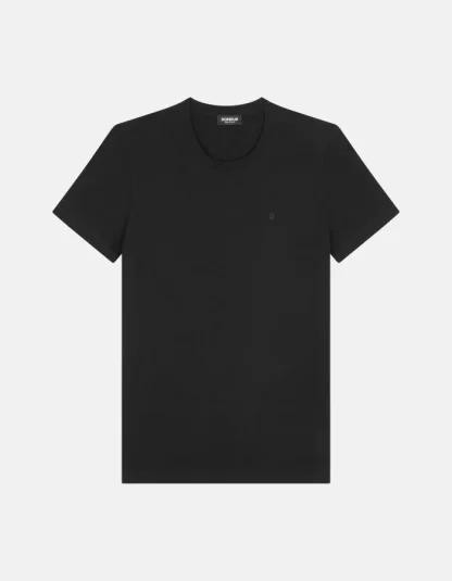 Dondup - męski dopasowany t-shirt