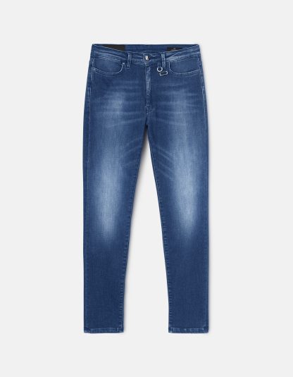 Dondup - niebieskie jeansy skinny