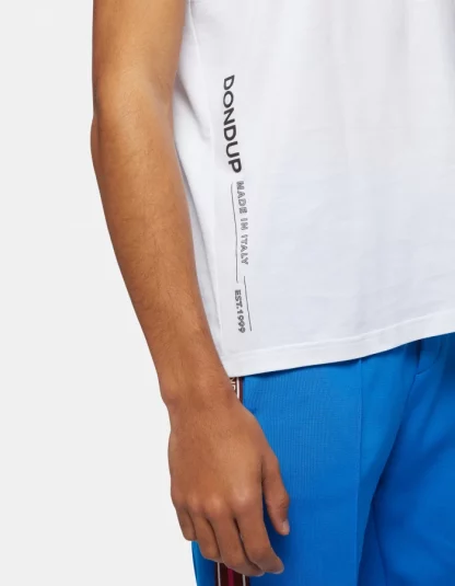 Dondup - t-shirt z nadrukiem