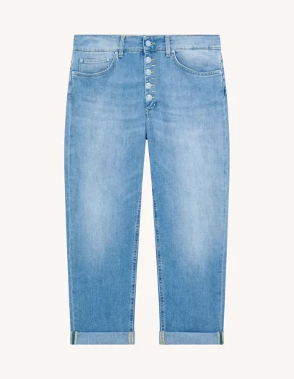 Dondup - niebieskie luźne jeansy