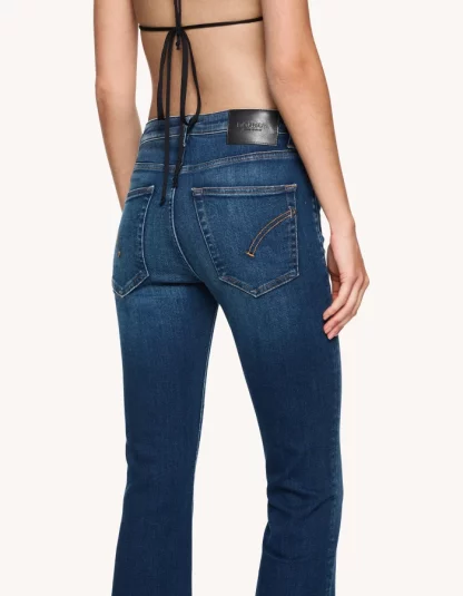 Dondup - obcisłe jeansy bootcut
