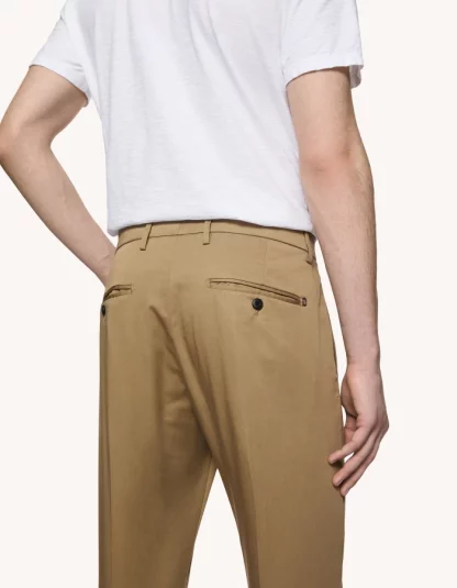Dondup – beżowe spodnie chinosy