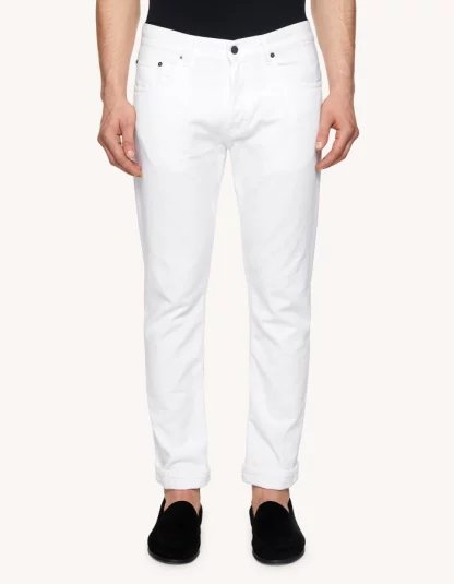 Dondup - białe spodnie męskie