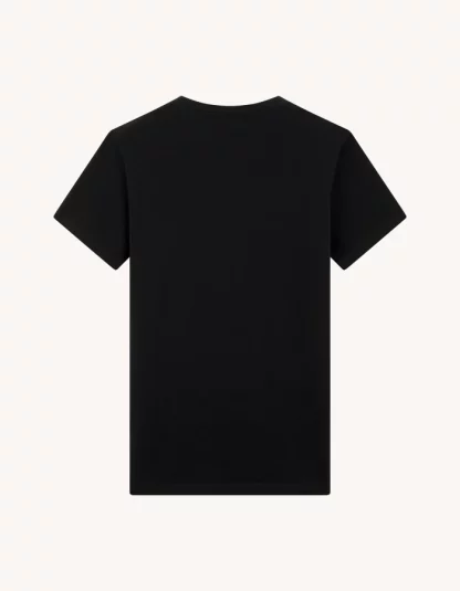 Dondup – czarna dopasowana koszulka