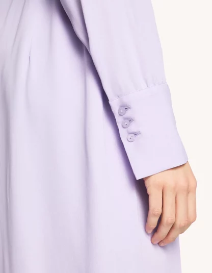 Dondup - długa liliowa sukienka