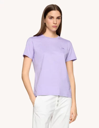 Dondup – fioletowy t-shirt