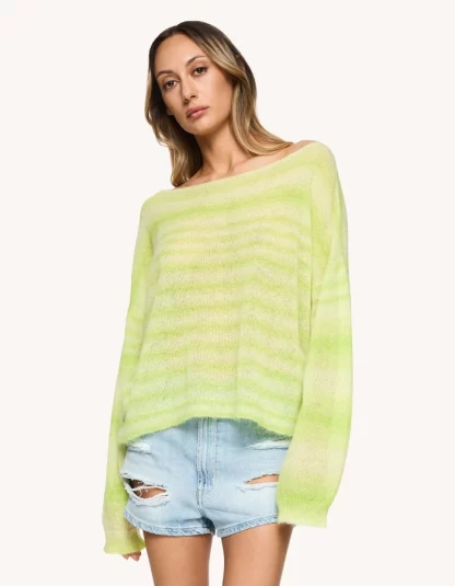 Dondup – luźny sweter w prążki