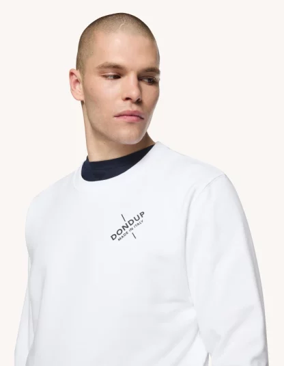 Dondup - męska biała bluza