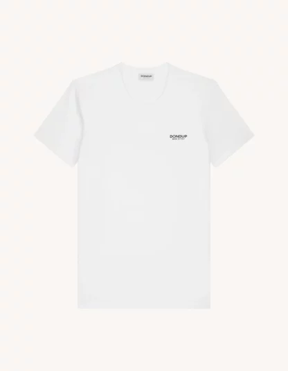 Dondup – biała dopasowana koszulka